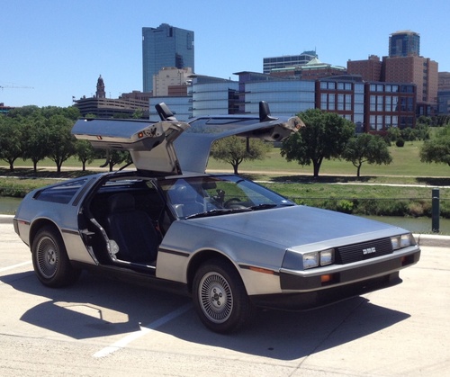 Our 1981 DeLorean in the Dallas/Fort Worth Area
Available for rental for your next photo shoot, retro party, parade, special event. Contact: studiostop@aol.com