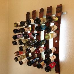 LUMI Wine Wall transforms your wine collection into instant wall art. Upcycled wine barrel staves are incorporated with LED technology http://t.co/Hwm7A36xUf