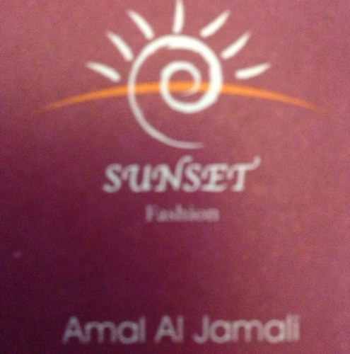 Fashion Desinger.Sunset Fashion Collection . ...Instagram :@AMALJAMALI ......................Muscat Oman .............،،،،