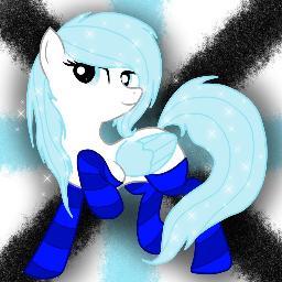 Hey there! I'm Snowy Breeze,the snowiest Pegasus around! I love music and playing in snow! And maybe some other things~ ( R34 RP 17+)