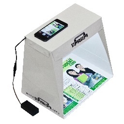 StandScan - Ultra portable document scanner and light box for your smartphone. Scan anywhere, go paperless. P.S this is Harry, send me a quick @ to say Hi :)