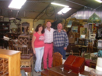 we stock a variety of good furniture, antiques curios salvage and industrial pieces ,on street parking , cafes restaurants close by