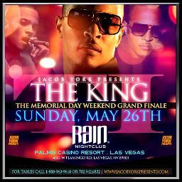 @TIP LIVE at @RainLasVegas Memorial Day Sunday May 26th #BuyTickets #ClickLink http://t.co/haQbIpPb5d !! @JacobYork @BlackSeaATL