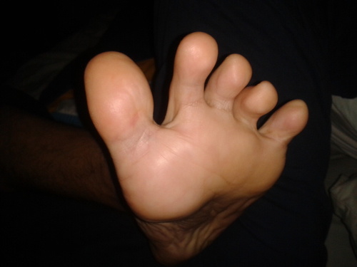 pies masculinos