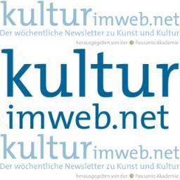Der wöchentliche Newsletter zu Kunst und Kultur im Web.