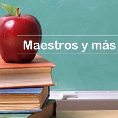 Porque la educación es la base de todo y el arma del ser humano. Maestros y más...