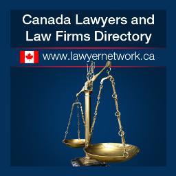 LawyerNetwork.ca is a directory of Canadian lawyers and law firms organized by category of law.