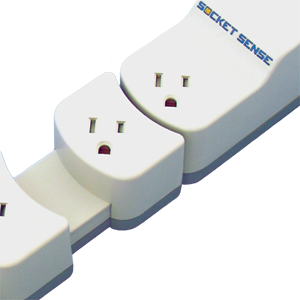 Socket Sense is the only surge strip that expands to fit your needs.