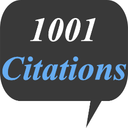 1001-citations est un site sur lequel ous pouvez trouvers des milliers de citations et proverbes classés par auteurs et thèmes