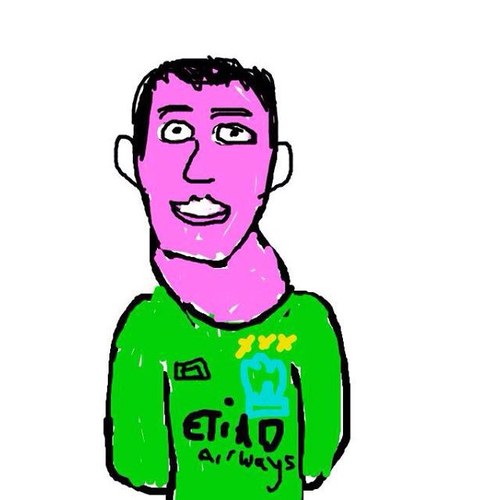 Aym from rowmeyniya anda blumin hyuj man, pley for man sity and shudov pleyd inteh efey cup faynul. Gutid! Best gowlkiyper inteh howul of ingel and!!!