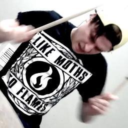 I play drums for @noireboston! I also love cats, pizza, and beer.