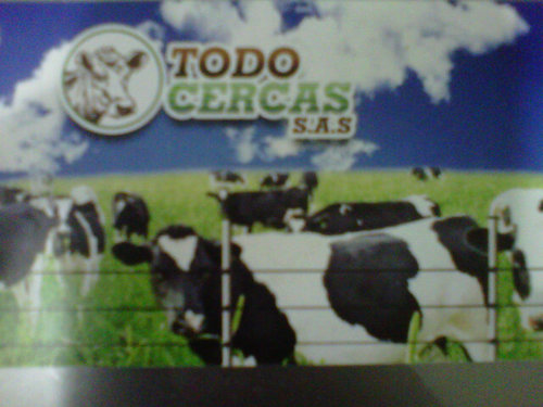 Todo Cercas S.A.S producimos y comercializamos accesorios para cercas eléctricas.
Juan Guillermo Mejia 
Cel 3136423566