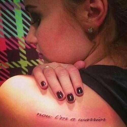 I'm a survivor, in more ways than you know.