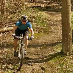 Some mountain and single tracks, 2 wheels. That's all...