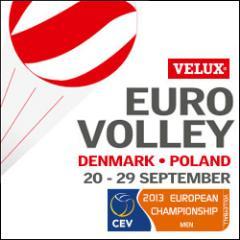 European Volleyball Championship 2013. Men. 20th - 29th of September in Denmark/Poland. Follow us for news, fun and much more. We love volleyball! #EuroVolley