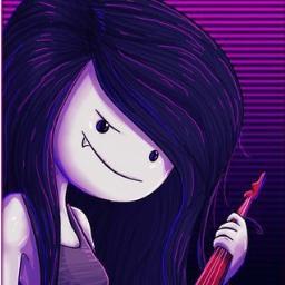So, I'm Marceline Abedeer! I love to float aimlessly and make songs with my low-ax! Now you're my henchman for life. DON'T. STEAL. MY. FRIES.