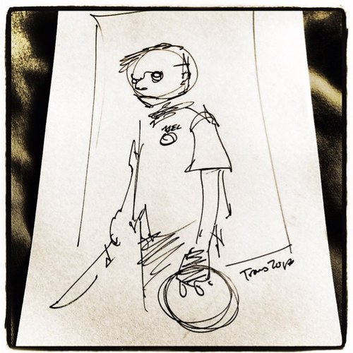 Future face of cinema horror. 
#Professional #Bowler #Sociopath #Maniac #SparePartsMovie