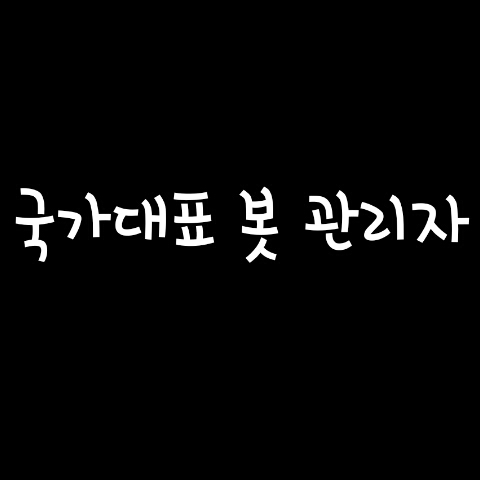 안녕하세요! 국가대표 선수들의 중복, 알림, 싱크, 공지 등 여러면에 도움을 주는 국가대표 봇 관리자입니다! 제가 최소한이라도 도움이 될수있도록 노력하겠습니다!^^