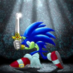 KnightOfSpeed's profile picture. I'm Sonic,Sonic the hedgehog!The fastest Knight that you'll ever see! Got any Chili dogs? King Arthur is back? Bring it on! *Sword is @SwordTalking* (RP SATBN!)