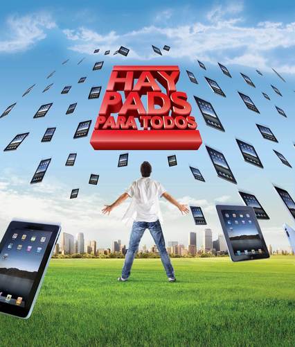 #HAYPADSPARATODOS. Regalamos al dia 24 iPads cada hora y solo debes dar #RT. #RT. Para Ganar..
