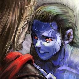 I'm your nightmare, I love darkness and shadow. Son of Laufey  [Multiverse]. . V1: My queen @emilydunn122 V2: #Single My sweet and nice bro @GoldieThunder