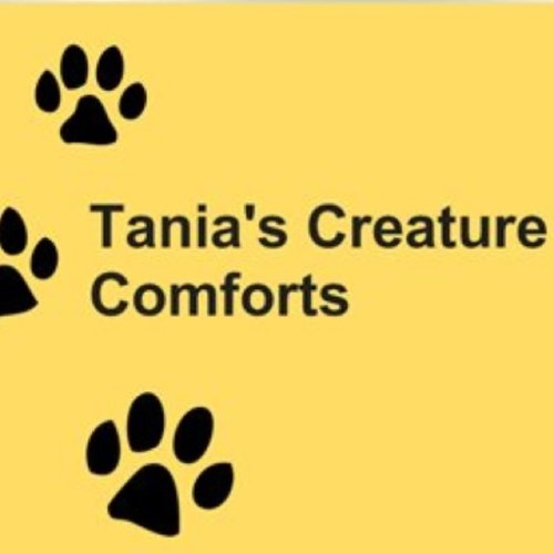 All hand made, personalised pet bedding and clothing. 
Visit my Facebook page for details.