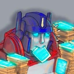OPTIMUS PRIME WAS AN ACCOUNTANT Financial & leadership advice from before I became Autobot Leader when I was an Accounts Clerk on Cybertron.