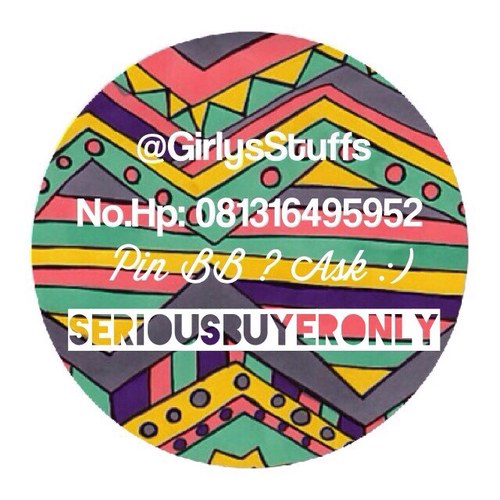 Girls Stuffs? Here! :) for contact person cek ava:) #TrustedOS
