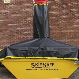 A exciting new company manufacturing and selling top quality skip covers, 100% waterproof, 100% fireproof & lockable.