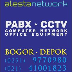 Jual, Pasang, Service PABX & CCTV di Bogor, ALESTA NETWORK, (0251) 9770980, (021) 41001823 .. alestanetwork@gmail.com ..