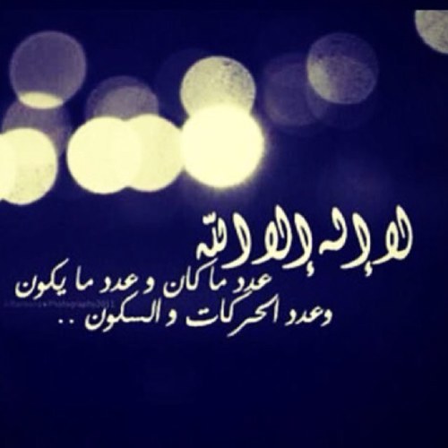 واللهِ لو راينا ذرّة من الجنّة ،ما غفلنَا عن ذكر الله  لحظه ♡