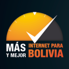 Activistas reclamando un mejor Internet para Bolivia - Grupo de Facebook: Más ancho de banda para Bolivia. - Pagina de FB: Mas y Mejor Internet para Bolivia