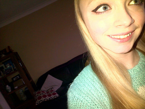 A girl from England.
