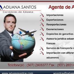 Aduana Santos Importaciones Exportaciones Re Exportaciones Exoneraciones Depósitos de garantías y mas.
