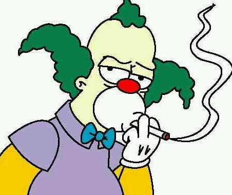 KrustytheCL0WN's profile picture. official Twitter for Krusty the Clown