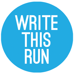 WriteThisRun's profile picture. We bring together people who like to write and run to make good things happen. Brought to you by @liz_goodchild & @lazygirlrunning