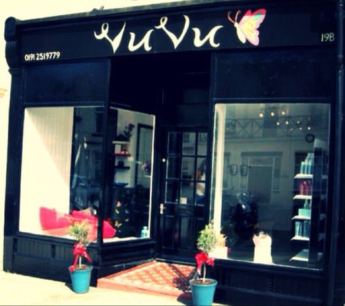 We are a unisex hair salon on Esplanade in Whitley Bay. 20% off first visit. Owned by @Molly_Sking and @ZoeGibbons. Facebook - VuVu Hair 01912519779