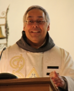 Friar Bob Showers OFM Conv., a Conventual Franciscan of the Province of Our Lady of Consolation (Consolatrix) in USA.