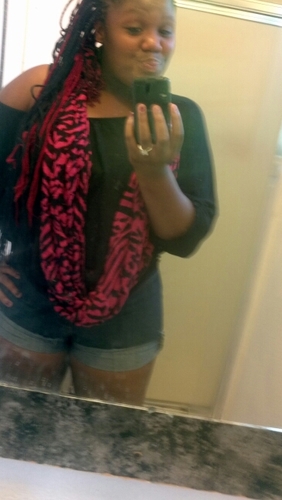 Aubreee on this bitch thuggin (: follow me @imTopNotchA1