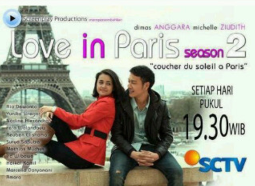 #LoveinParisSeason2 Senin-Jum'at jam 19:30 dan sabtu-minggu jam 20:30 Hanya di @SCTV_