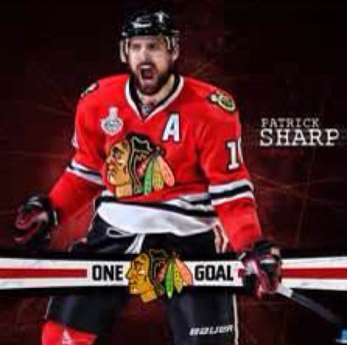Sharp Shooter for the Blackhawks sexy and studly hockey player