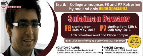 EscribirCollege's profile picture. Our mission is to become in Accountancy and Finance Education.
We want to be students first priority in providing tuition for ACCA, CIMA, ICMAP, CA, FIA,