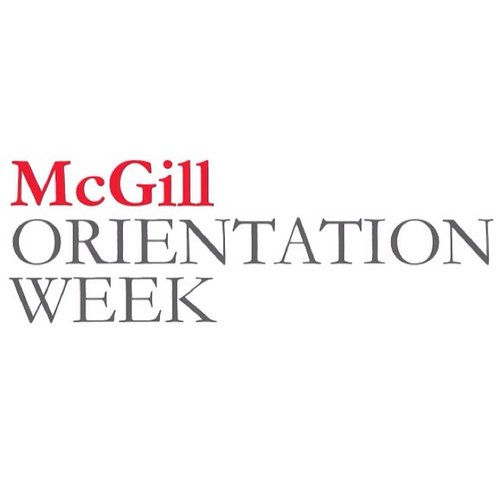 Orientation Week for all new incoming McGill University students!🐦