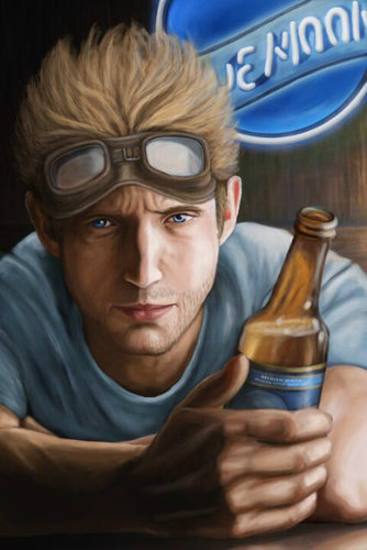 Well I'll be!! It's me, Cid. Cap'n of The Shera. 'Aint she a beaut?! ... #Married to @MissSheraH Now SIT DOWN. SHUT UP AND DRINK YER GODDAMN TEA! #FFVII [RP]