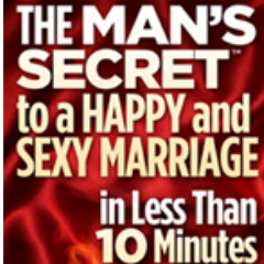 My book, The Man’s Secret to a Happy and Sexy Marriage in Less Than 10 Minutes a Day is sure to light a fire in your bedroom.
http://t.co/wOOTUHvAtR