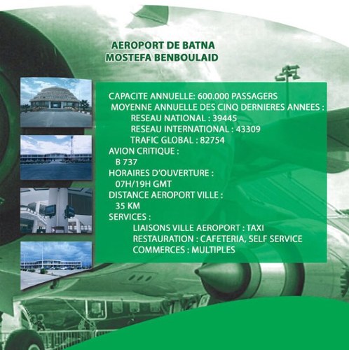 AeroportdeBatna's profile picture. Twitter officiel de l'Aéroport de Batna Mostepha Ben Boulaid. Réponses de 11h à 16h 7J/7 ( Batna Time )