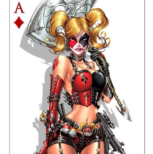A-a-a-hem!* Look alive, wage slaves! Preeeesenting - the Caliph of Clowns, that Mogul of Mountebanks - the One and Only -Harley Quinn!!!! Pleased to meetcha!!!!