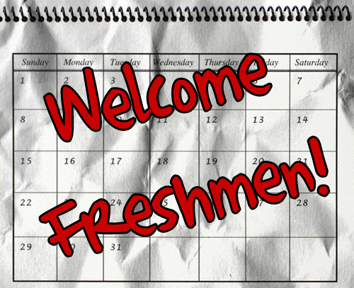 We are The Class of 2017. We experience lots of different things as freshmen...