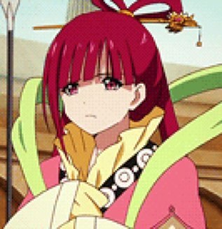 Kou Empire's 8th princess. The owner of Vinea and one of Judal's king candidates. Temporarily allied with Sindria. [#Magi #RP]