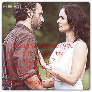 Making edits on TWD, if you want a edit just tweet or dm us asking for one, we'll make it as soon as possible. @LoriiiiGrimess and @JailedBrunetteK